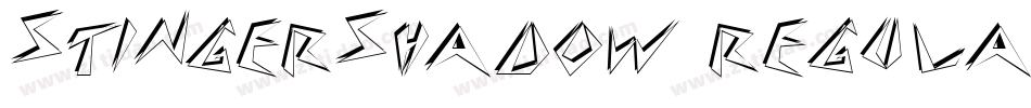 StingerShadow Regular字体转换